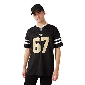 New Era New Orleans Saints T Shirt NFL Jersey American Football Fanshirt Schwarz - XL