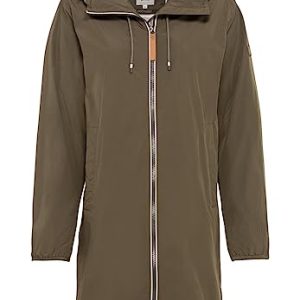 camel active Damen Funktionsmantel aus recyceltem Polyester Khaki womenswear-34