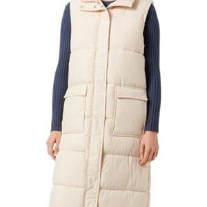 Tamaris Damen Bandirma Vest, Tapioca, 34 EU