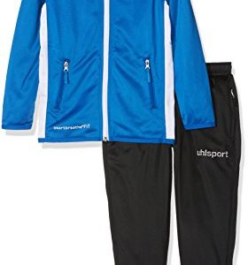 uhlsport ESSENTIAL Classic Trainingsanzug für Herren, Jugendliche & Kinder, klassischer Sport-Anzug, Jogging-Anzug, Jogging-Hose & Jacke, Tracksuit, 140