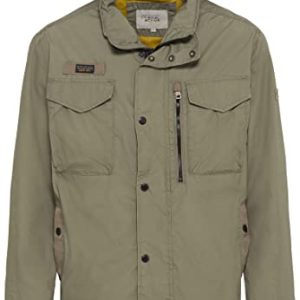 camel active Herren Stehkragen Blouson, Braun, 31