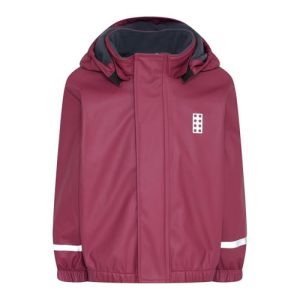 Lego Wear Mädchen Lwjunin 707 - Gefütterte Regenjacke, 386, 80 EU
