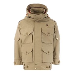 Tommy Hilfiger Jacke & Mantel, Beige, für Herren, Militär, modular, Orange, XS