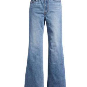 Levi's Damen Ribcage Bells MED Indigo - Worn IN, Sonoma Train, 33W / 32L EU