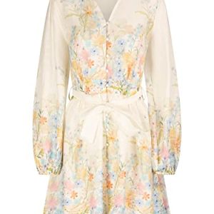 Mint & Mia Women's Webkleid Dress, Multicolor, 36
