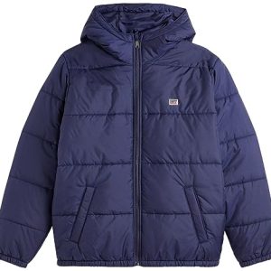 Levi's Herren Telegraph Hood Shirt Jacket, Peacoat, M