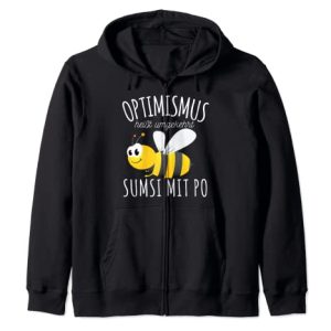 Sumsi mit Po Optimismus Imker Bienen Honig Lustiges Spaß Kapuzenjacke