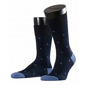 FALKE Herren Socken Dot 4er Pack, Größe:43-46;Farbe:Dark Navy (6377)