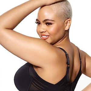 Felina Paramour Marvelous Side Smoothing T-Shirt BH mit engerem Band, Black, 95E
