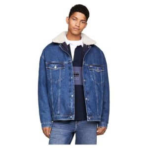 Tommy Hilfiger AIDEN OVS RMV LINE JKT AH4035JacketHerren, denim medium, L
