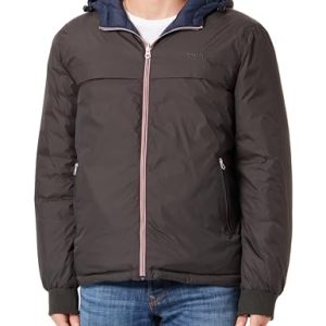 Schott NYC Herren Riverso Jacke, Khaki/Navy, XXL