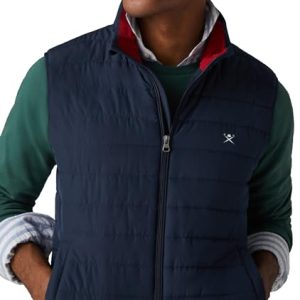 Hackett London Herren Pima Cotton Polo Ls Jacke, Blau (Navy), XL