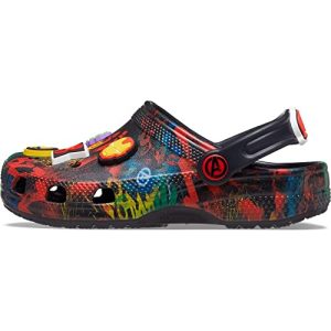 Crocs Classic Marvel Avengers Kids Clog 207721-001, Boy slides, black, 29/30 EU