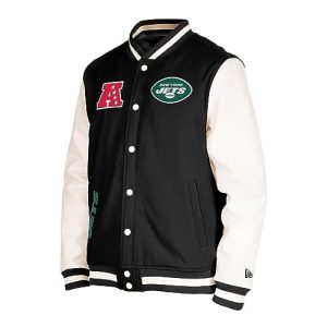New Era New York Jets NFL 2023 Sideline Black White Jacke - L