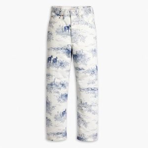 Levi's Damen Ribcage Straight Ankle MED Indigo-Worn IN, Western Toille, 30W / 29L