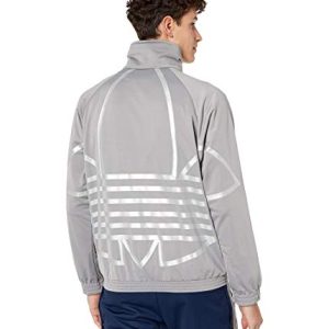 adidas Originals Big Trefoil Trainingsjacke für Herren - Grau - Small