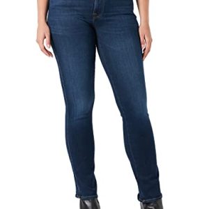 7 For All Mankind Kimmie Straight Slim Illusion Opulent
