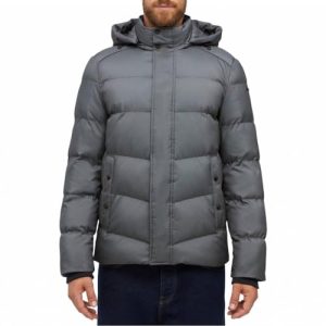 Geox Man M SANDFORD JACKETS BLACK/LIGHT GREY 58_IT