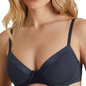 CALIDA Cate T-Shirt-BH Damen, verstellbare Träger, mit Satinblende