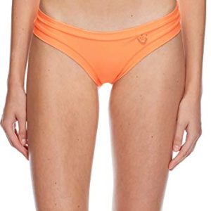 Body Glove Damen Audrey Solid Low Rise Bikini Bottom Swimsuit Bikinihose, Smoothies Mango, Small