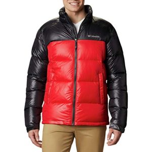 Columbia Herren Pike Lake Jacke, Bergroter Glanz/Hai, L