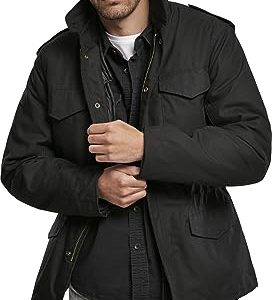 Brandit Herren M-65 Classic Feldjacke, Schwarz - Us, XX-Large