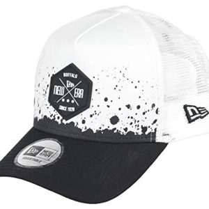 New Era Splatter Hex Patch 9Forty A-Frame Trucker Cap - One-Size
