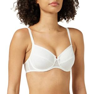 Rosa Faia Damen Fleur Underwired Bra BH, Elfenbein (Crystal 612), 80E (Herstellergröße: 36E)