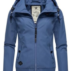 Ragwear Damen Übergangsjacke Jotty Indigo Blue24 Gr. L