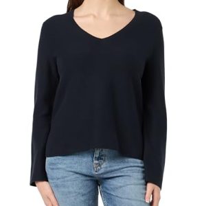 MARC O’POLO Damen 402600660381 Pullover, Deep Blue Sea, S