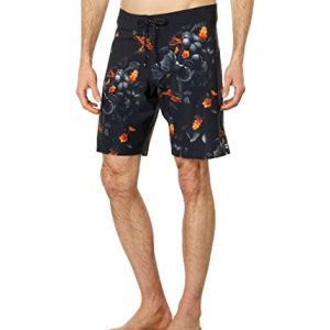 Billabong Kamea Lava Floral Airlite Boardshorts 48,3 cm, Schwarz, 176