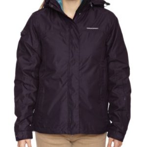 Craghoppers Damen wasserdichte Jacke Hiss Winter 3-in-1, royal Purple/Teal, 46