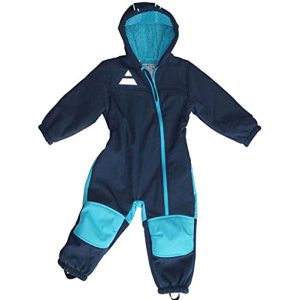 Maylynn – Softshell Anzug Overall Kinder Baby gefüttert 10.000 mm Wassersäule Schneeanzug, Größe:98