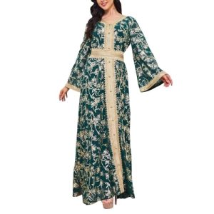 Kleider Für Muslimische Frauen Abaya Kleid Islamisches Maxi Afrikanisches Kaftan Türkei Islam Kleid Islamischer Afghanische Naher Osten Dubai Türkei Ramadan Islamische Kleidung Frauen Hochzeit