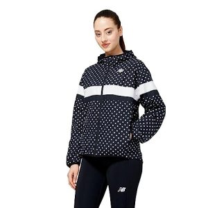 New Balance Damen Beschleunigen Damen Jacke, Schwarz, L EU