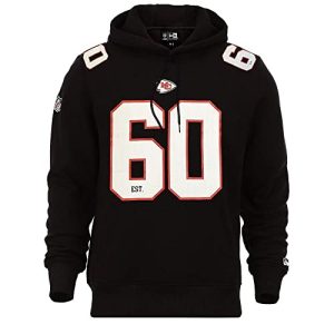 New Era Kansas City Chiefs NFL Established Number Black Hoody - XL