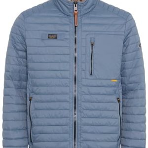 camel active Herren Leichte Steppjacke aus recyceltem Polyamid Blau menswear-52