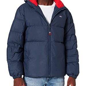 Tommy Jeans Herren TJM Essential Daunenjacke Jacke, Twilight Navy, XS