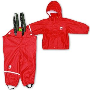 Celavi Jungen Celavi Tweedelig regenpak in vele kleuren Regenjacke, Rot (Red), 3-4 Jahre EU