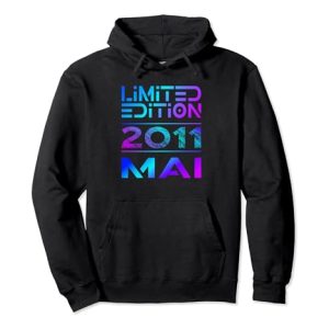 Limited Edition Mai 2011 Junge Mädchen 13. Geburtstag Pullover Hoodie