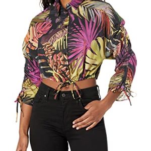 Desigual Womens CAM_ONA Hemd, Black, S