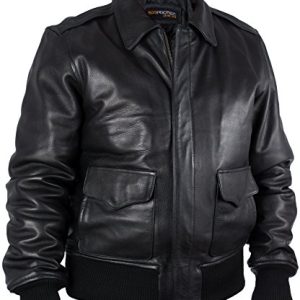 SDG-PROTEC - Hochwertige Lederjacke mit Level-5 Schnittschutz, Größe M