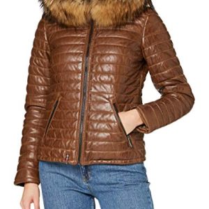 Oakwood Damen 62666-507 Jacke, Braun (Cognac), Small