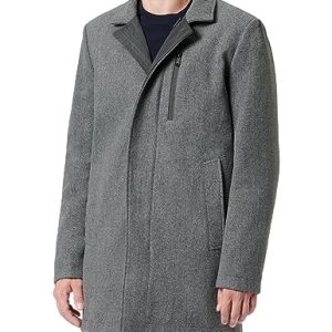 Geox Man M MONREALE COATS DARK MELANGE GREY 56_IT