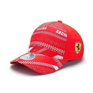 PUMA Scuderia Ferrari - Grafische Kappe - Rot - Unisex - Größe: Einheitsgröße