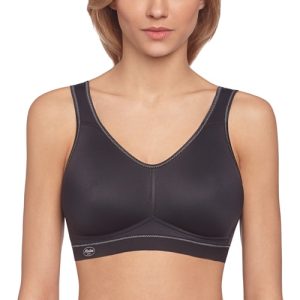 Anita Active Damen Sport-bh Light & Firm BH, Schwarz (Schwarz 001), 90F EU