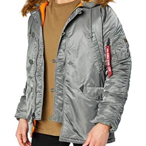 Alpha Industries Herren N3B VF 59 Damen Winterjacke, Vintage Green, M