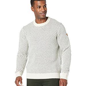 Fjallraven 82020 Övik Nordic Sweater M Sweatshirt Mens Chalk White L