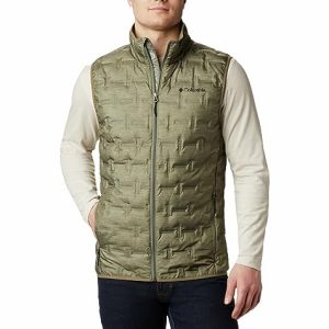Columbia Delta Ridge Herren Daunenweste, Age Green, XL